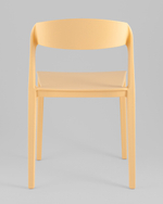 Стул Moris пластик бледно-желтый