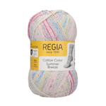 Пряжа Regia Cotton Color (02479/Шлепанцы), 72% хлопок, 18% полиамид, 10% полиэстер, 100г/420м