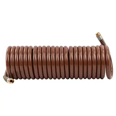 Шланг витой полиуретановый 12мм х 18мм х 10м с резьбовыми наконечниками 1/2'' FORSTIME FT-1812-10M