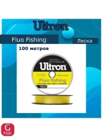Монофильная леска рыболовная Fluo Fishing 0,33 мм, 12,0 кг