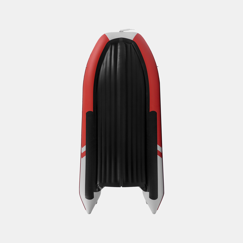 Надувная лодка GLADIATOR E420PRO красно-белый