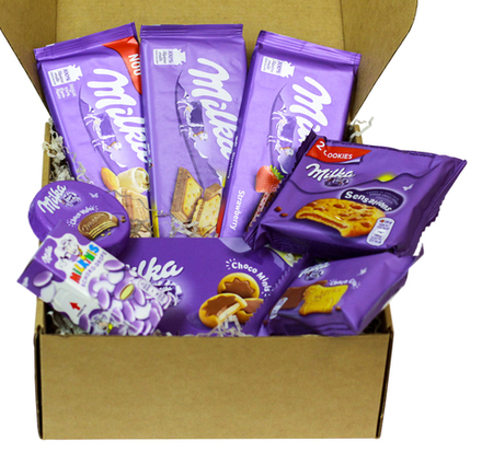 Набор сладостей HappyBox by HoneyForYou "Happy Milka №1"
