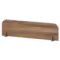 Экран радиусный для бенча НТМЭ-120  1200x25x350 Смарт