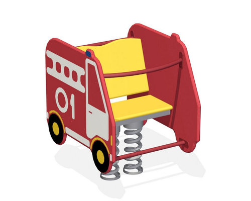Качалка на двойной пружине Пожарная машина КБ-42