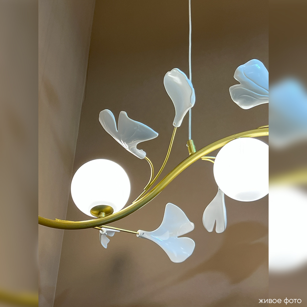 Подвесной светильник Crystal Lux COLIBRI SP4 GOLD