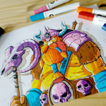 Маркер-Кисть Molotow AUQA COLOR Brush 1-5мм