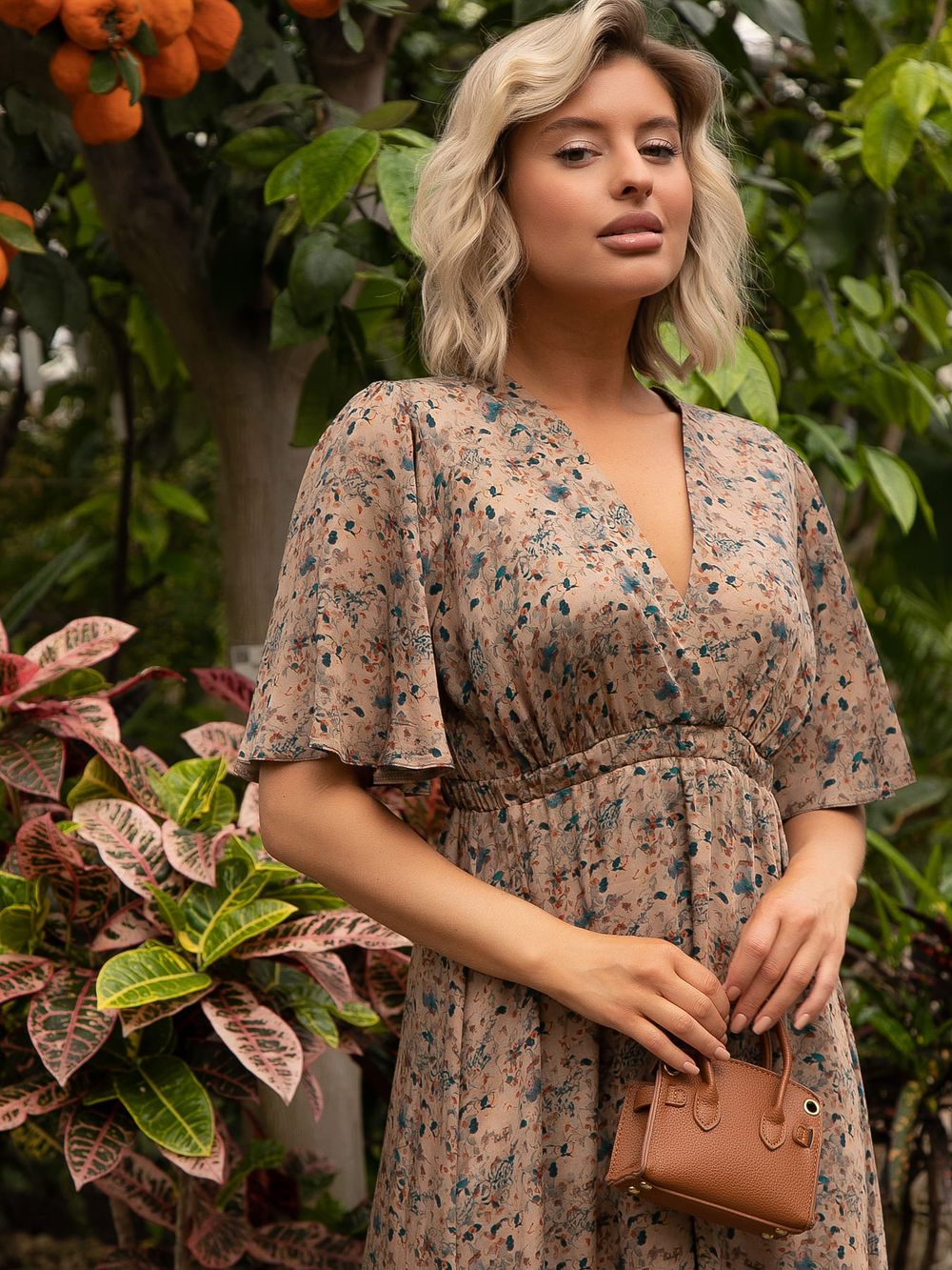 Платье Летняя грация (беж) П15607-1М LT Collection