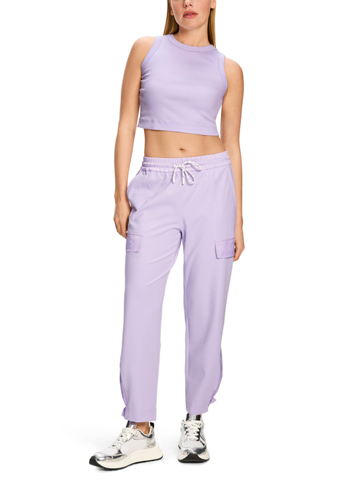 Брюки из хлопка и модала