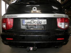 Фаркоп оцинкованный Galia S109C для Ssang Yong Rexton 2006-2012, 2012-(паспорт и сертификат в комплекте)(без электрики)