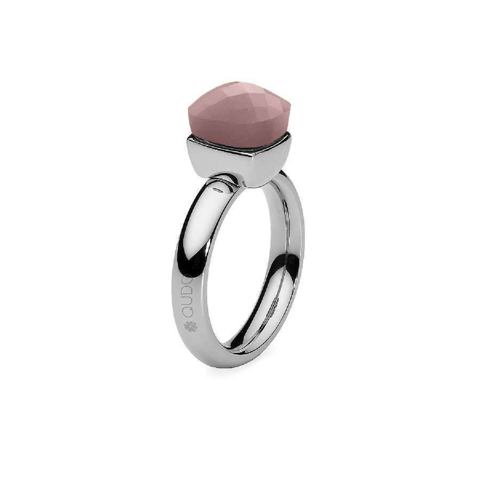 Кольцо Qudo Firenze Dark Rose Opal 18.5 мм 610087 R/S