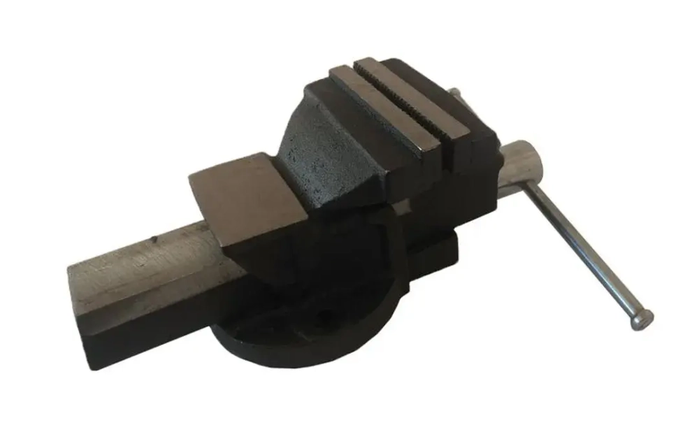 Тиски стальные с наковальней 4''-100мм FORCEKRAFT FK-6540204
