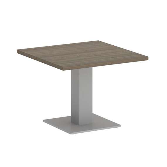 Yalta Стол журнальный квадратный LT.SJ-2 Вяз Благородный/Металл Серый 600*600*450