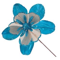 GAEM Цветок искусственный "Магнолия", L25 W25 H31 см, 3в.