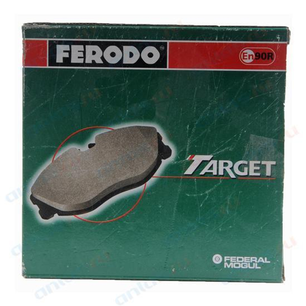 Колодки тормозные передние для ВАЗ 2109, 2110, 2114, Калина, Приора, Гранта Ferodo Target