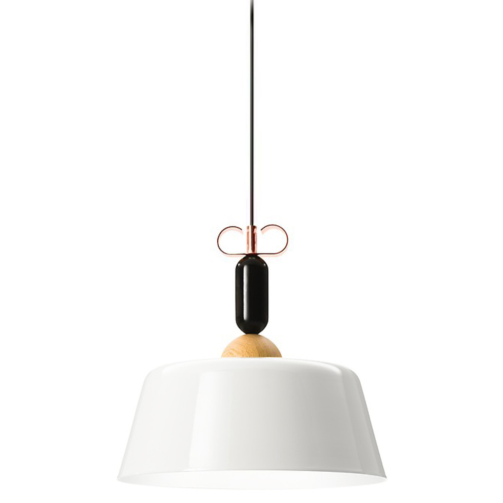 Pendant design lamp  Bon Ton N3E1 by YUUE Design Studio  (White)