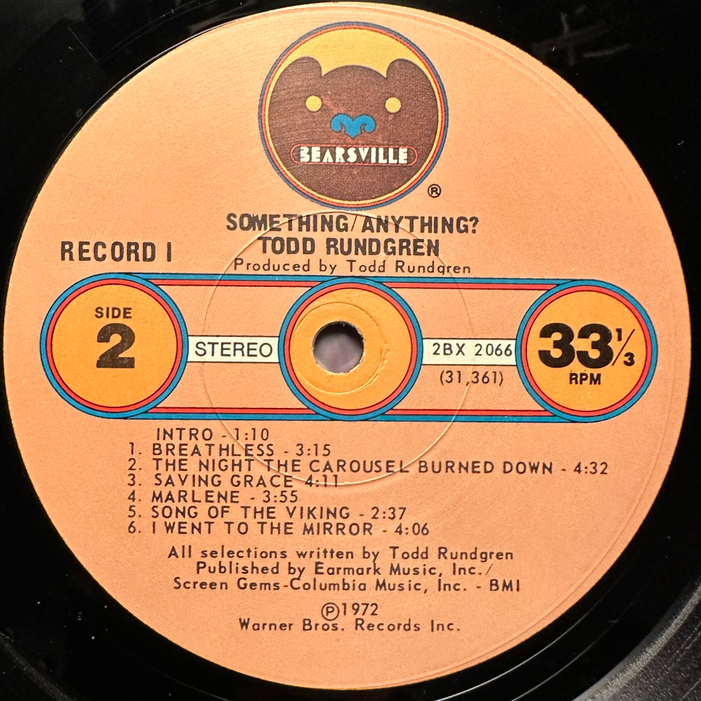 Todd Rundgren - Something / Anything? 2LP (США 1976г.)