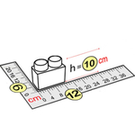Элемент 12x6x10 см для конструктора 10"