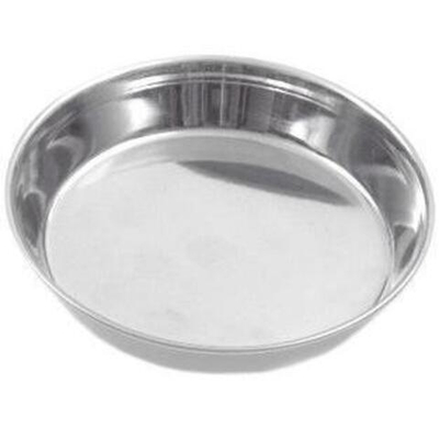 Миска стальная для кошки, 190 мл/ 12 см, Flamingo