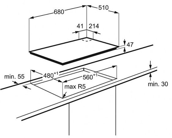 Газовая варочная панель Electrolux EGT 97353 YW
