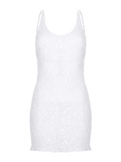 Вязаное платье Foam белый