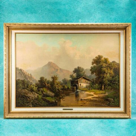 Картина «Альпийский Пейзаж»