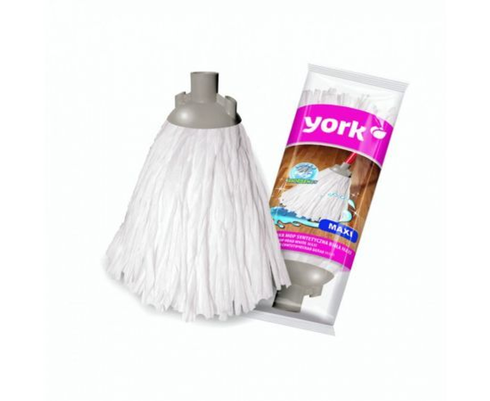 Насадка для швабры МОП юбка ЛЕНТОЧНАЯ вискоза 29 см 127гр Макси 078020 York