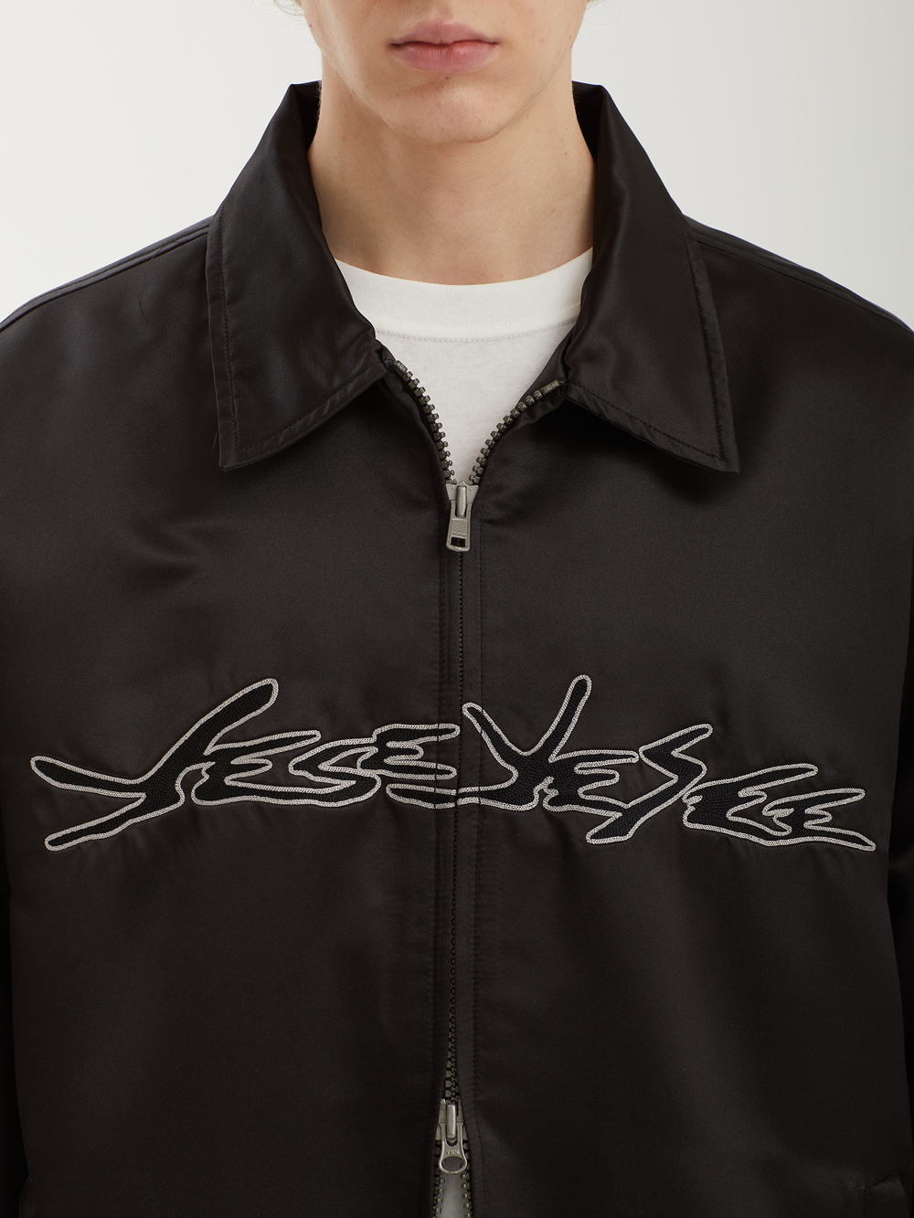 Мужская Куртка Logo Applique Satin Coach