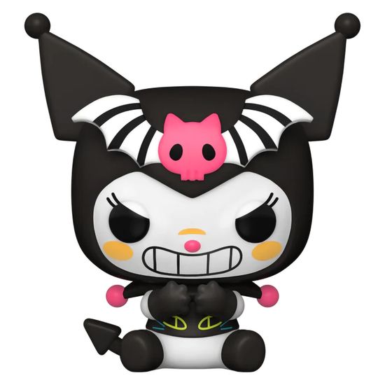 Фигурка Funko POP! Kuromi Ghost Kuromi (BLKLT) (Exc) (71) 73838 / Фигурка Фанко ПОП! по мотивам франшизы "Hello Kitty", Куроми