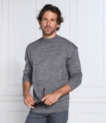 Хлопковый свитер Calvin Klein - серый(K10K110404)