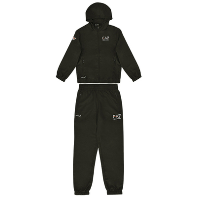 Костюм теннисный EA7 Boys Jersey Tracksuit - raven