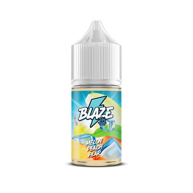 Blaze On Ice Salt 30 мл - Melon Peach Pear (Strong)