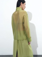 Блуза с воротником B1