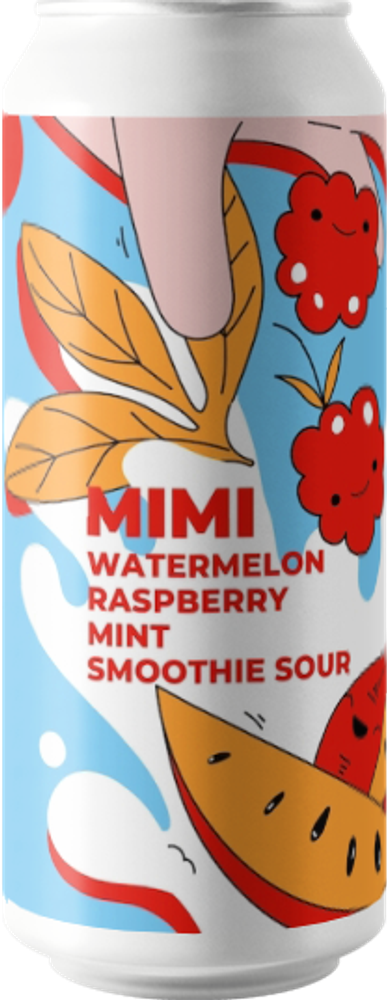 Пиво Рэд Баттон Мими / Red Button Mimi 0.45 - банка