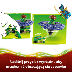 LEGO NINJAGO - Nya против мутировавшего монстра на спиннере 71849