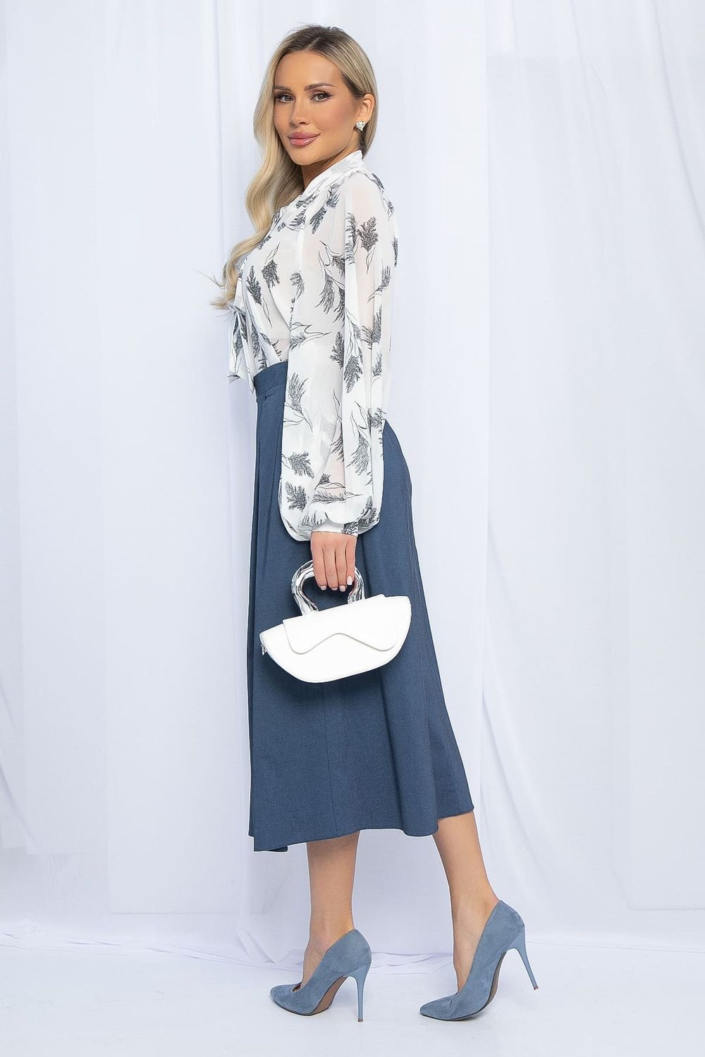 Юбка Городская среда (джинс) Ю13112-16М LT Collection