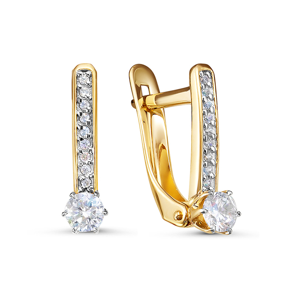 Серьги из золота 585 пробы