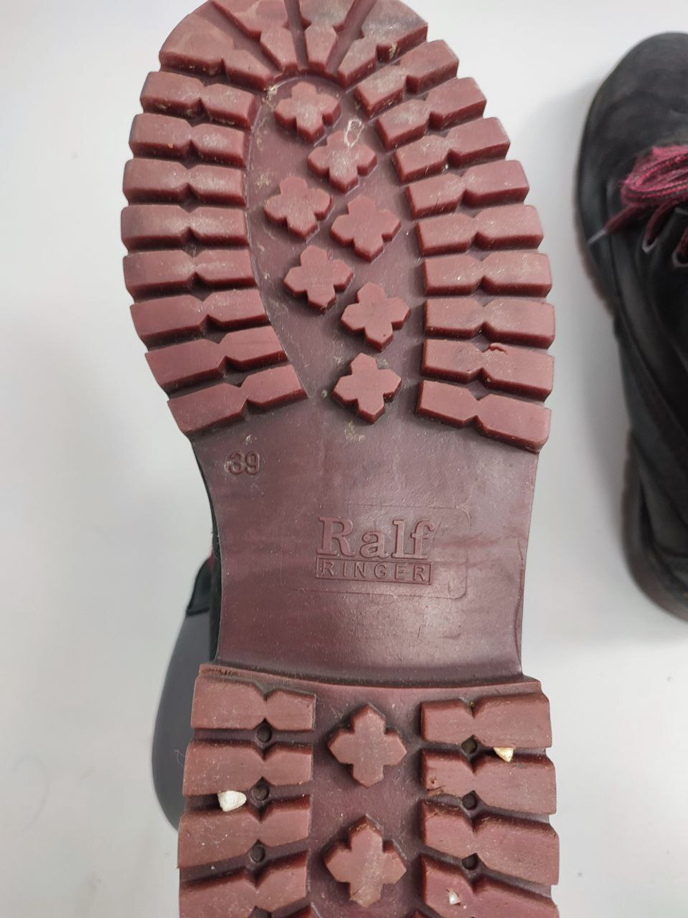 Ботинки Ralf Ringer черные 39 размер