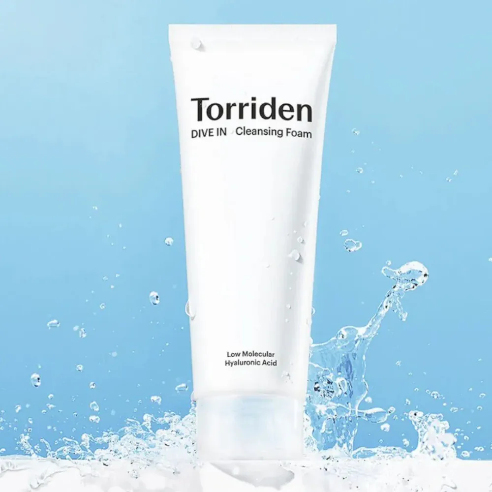 Torriden Dive on low molecular hyaluronic Гипоаллергенная пенка для умывания 150 мл