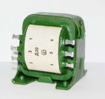 Дроссель Д30. Индуктивность 2.5 Гн, 0,2А. 480 г.