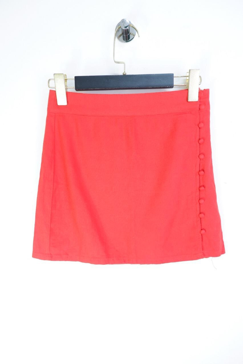 Юбка  Forever21 яркая со льном 40  размер