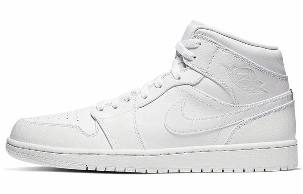 Кроссовки Jordan Air Jordan 1 Mid White 2020