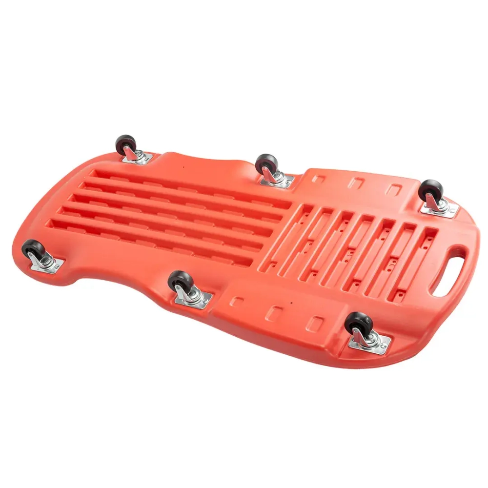 Лежак пластиковый подкатной на 6-ти колесах RockForce##Rock FORCE RF-TRH6808B