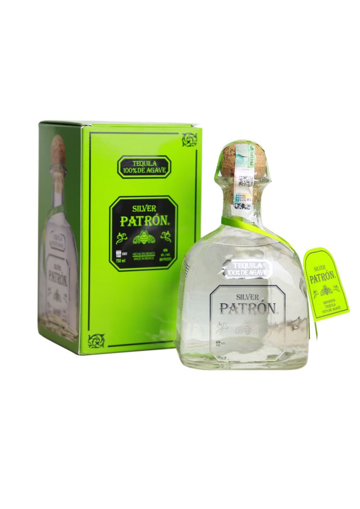 Текила Patron Silver 40% 0,75л подарочная упаковка