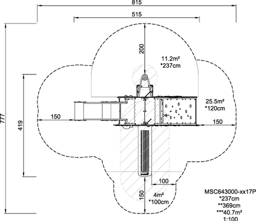 Компан «Русалочка и Гадкий утёнок» с горкой