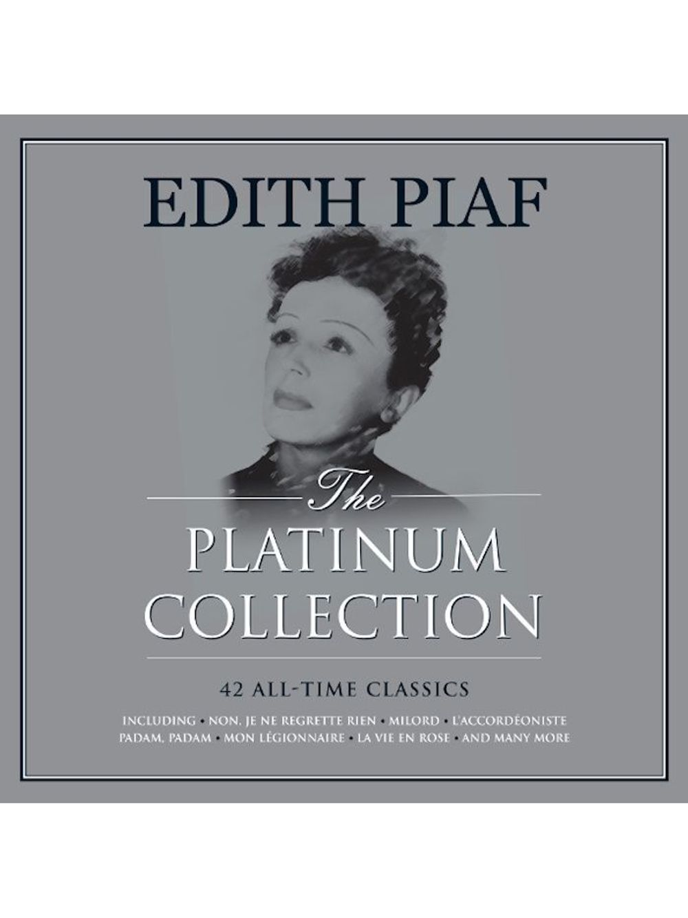 Edith Piaf. The Platinum Collection (Limited White Vinyl) (3 LP) Новая запечатанная виниловая пластинка