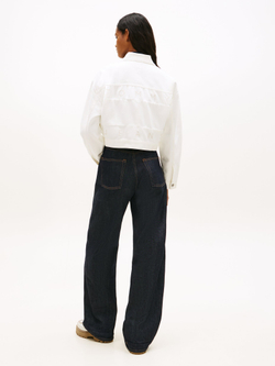 Куртка джинсовая женская TOMMY JEANS OVSZ CROP TRCKR JCKT