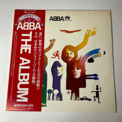 Винтажная виниловая пластинка LP ABBA АББА The Album Альбом (Japan 1978) (Red Obi)
