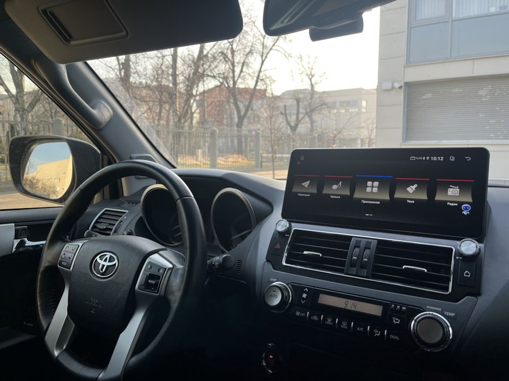установочный комплект TOYOTA Land Cruiser Prado 150 2009-2013,TOP рамка + проводка KB-KP-T1209FW