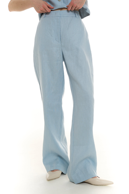 Платье макси изо льна, молоко