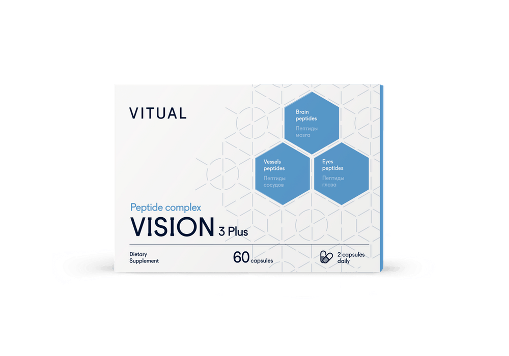 БАД VISION 3 PLUS Комплекс пептидов